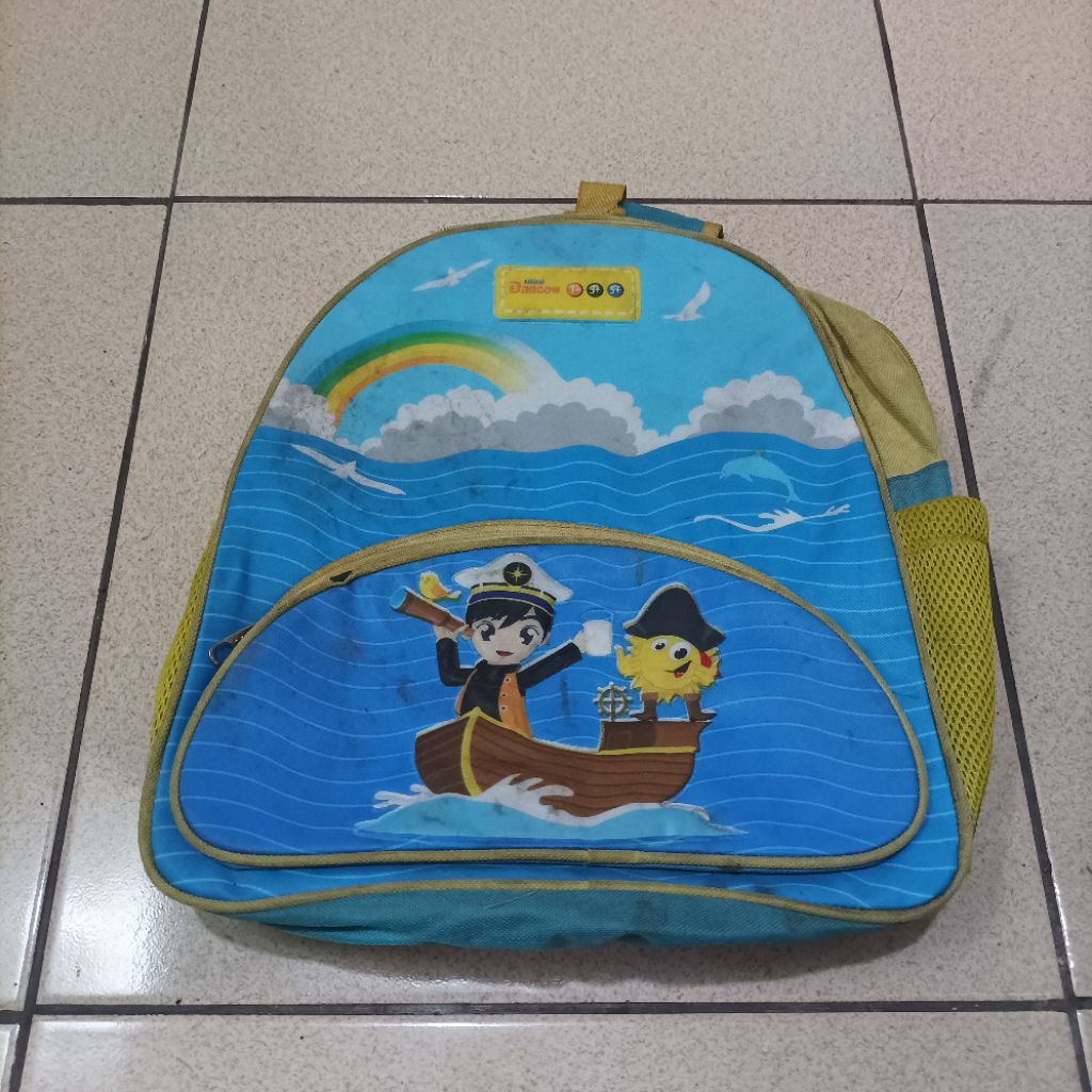 Vintage Tas Kantong Sekolah Dancow