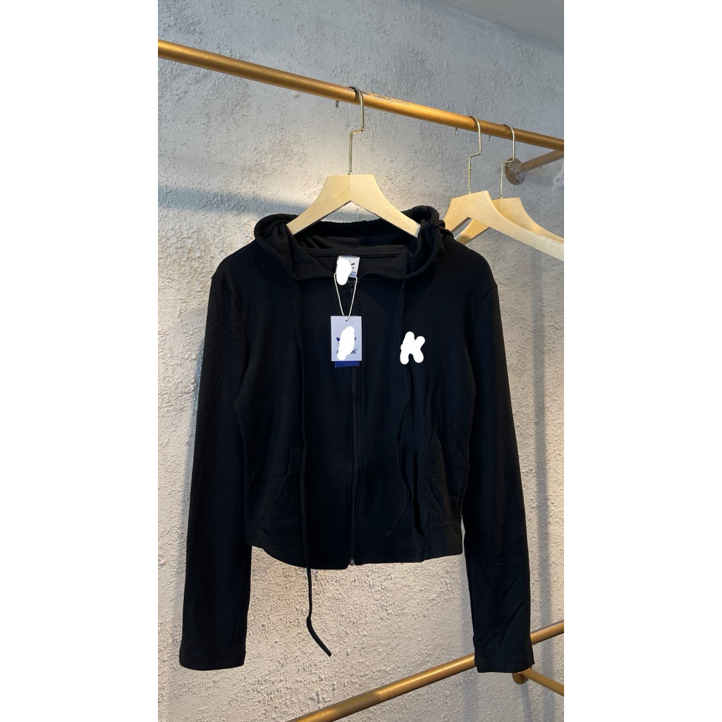 C0192 VVIP ZIP BLUE ADDS PURE SUEDE JACKET