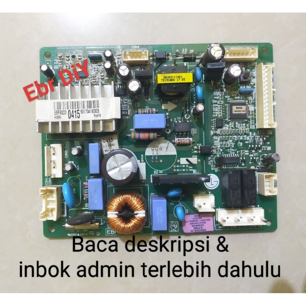 0415  Ebr822304  Ebr8223 0415  Modul kulkas lg 2 pintu  Modul 2 pintu lg inverter  Modul lg 2 pintu 