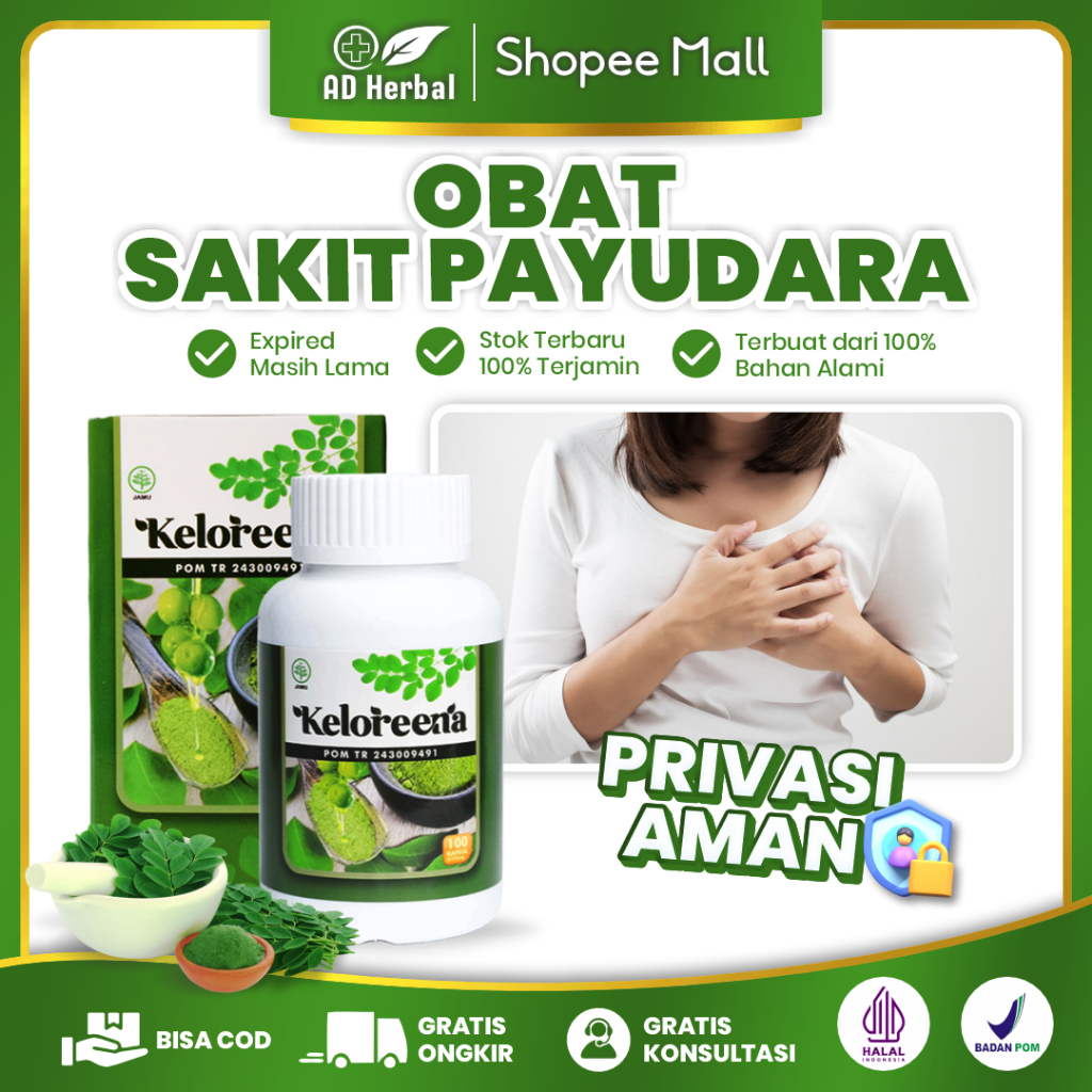 Obat Sakit Payudara, Tumor Payudara, Benjolan Payudara, Nyeri Payudara, Payudara Bengkak, Abses Payu
