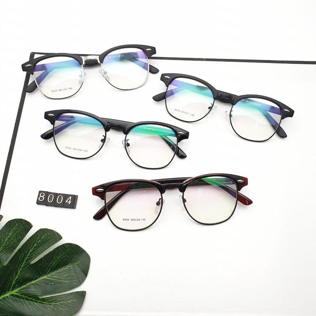 frame oval kotak pria wanita 8004