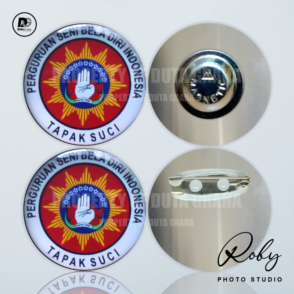 [PIN RESIN] TAPAK SUCI 3CM MAGNET PENITI Pin Bros Aksesoris Souvenir ISLAM MUSLIM MUSLIMAH MUHAMMADI