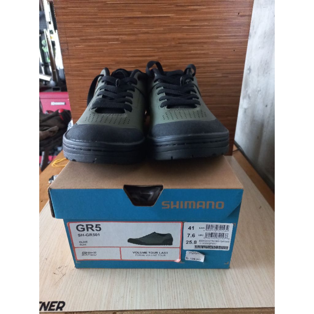 Sepatu MTB Shimano GR5 SH-GR501 Olive