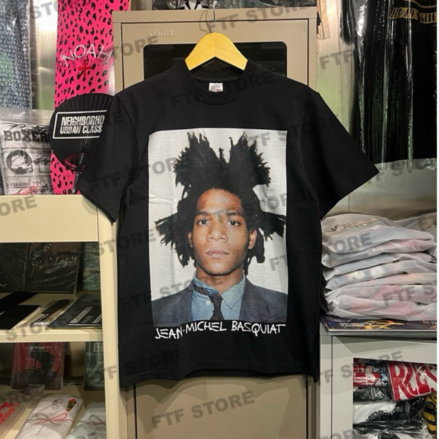 JEAN MICHEL BASQUIAT - WATER TSHIRT BLACK