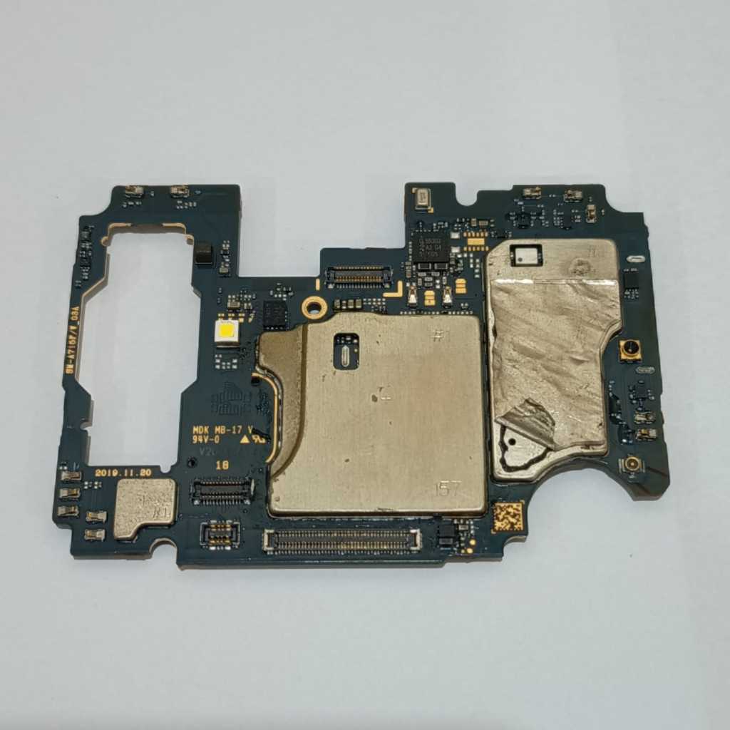 MESIN / MAINBOARD / MOTHERBOARD / PCBA SAMSUNG GALAXY A71 - SM-A715 ORIGINAL COPOTAN MATI TOTAL _1