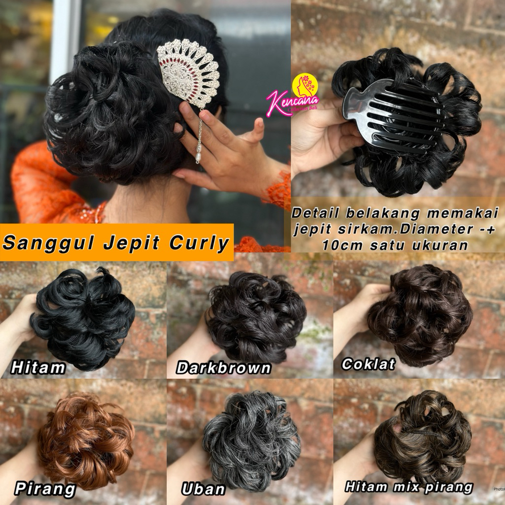 SANGGUL CURLY/SANGGUL JEPIT MODEL CURLY