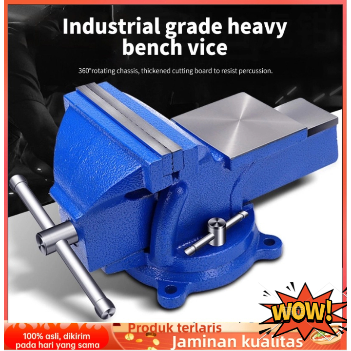 (COD/Gratis Ongkir) Asli asli Model Baru 2026 Catok Clamp 5'' inch / Catok Clamp 4'' inch/ Ragum par