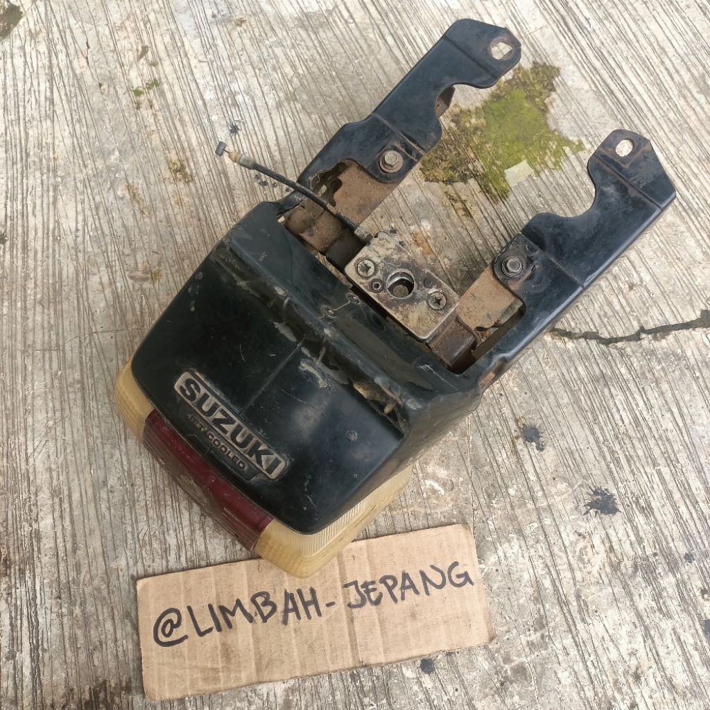 cover bodi belakang Suzuki rc 80 rc 100 bravo original second