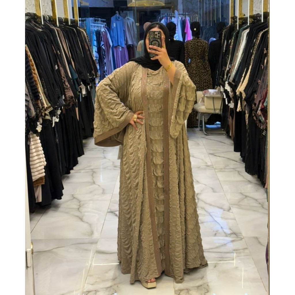 Baju Gamis Wanita Terbaru Super Mewah ORI Mesir Best Seller
