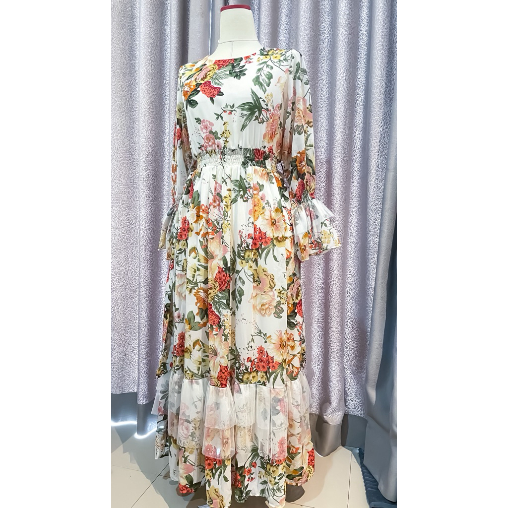 Gamis Yuna Dress (Baru)