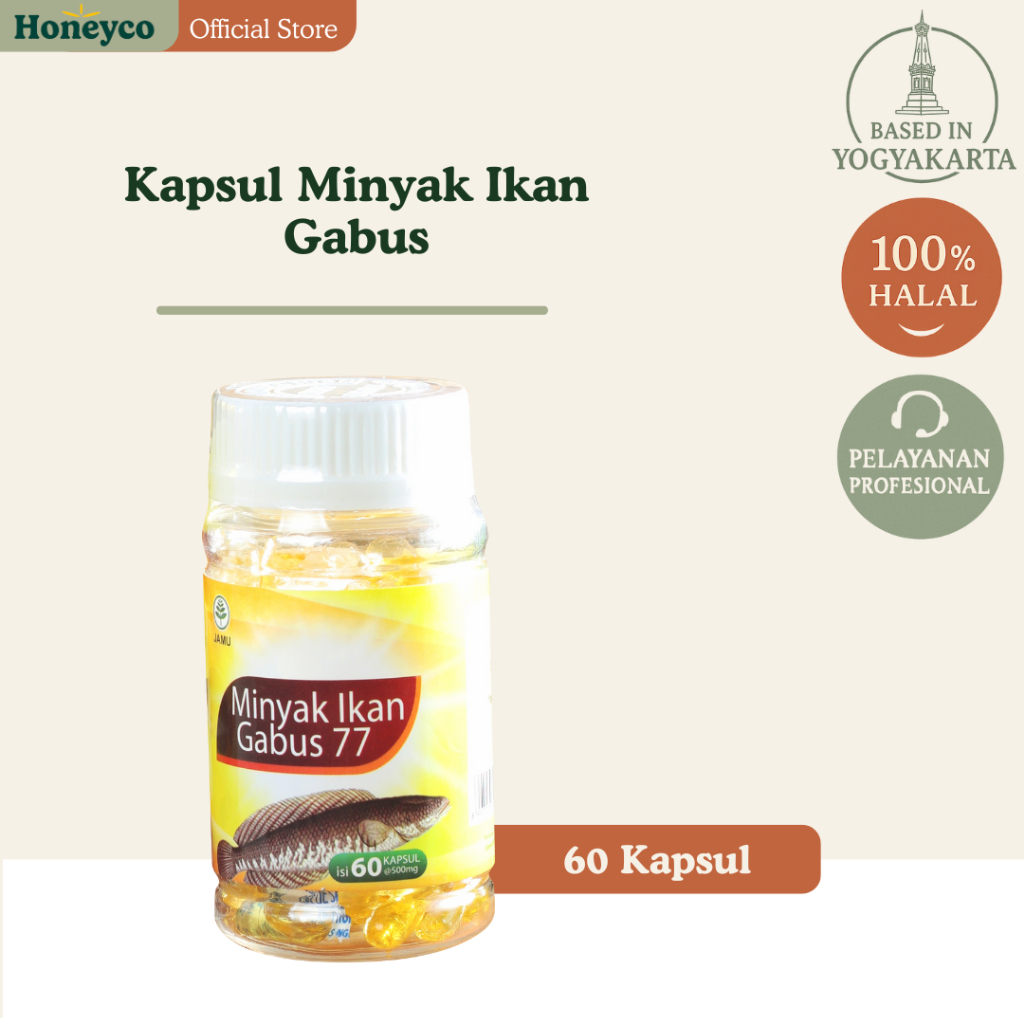 Kapsul Minyak Ikan Gabus Albu Oil Darusyifa - Kapsul Ikan Gabus - Kapsul Minyak Ikan Gabus Original