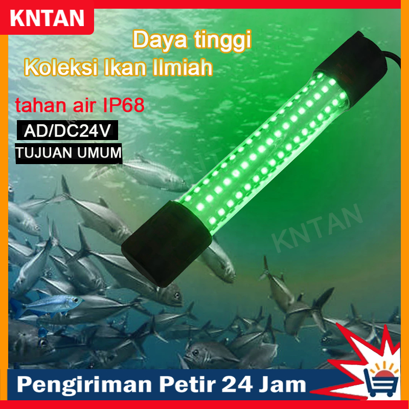 lampu pancing malam super terang bawah air /Umpan Jigging Malam/lampu pancing LED 12V-24Vlampu dasar