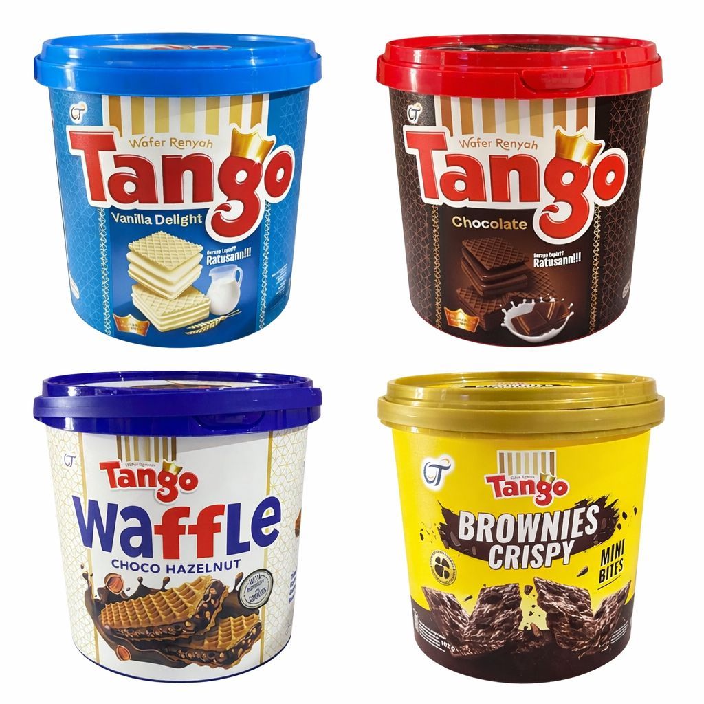Tango Wafer Toples / Tango Kaleng / Tango Brownies / Tango Waffle / Coklat Vanilla / Jajan Lebaran /