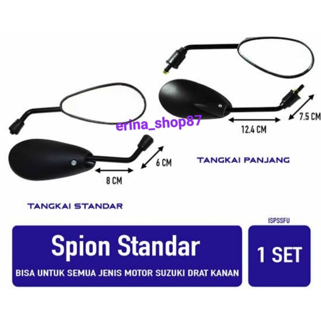 PROMO PRODUK TERLARIS SPION SATRIA FU SUZUKI / 1 SET KIRI & KANAN Spion SATRIA FU SUZUKI / Spion SAT