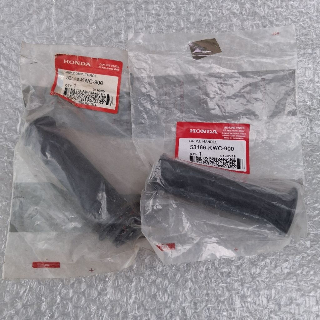PIPA SELONGSONG GAS HANDGRIP GRIP HANDFAT KANAN KIRI HONDA CS1 CS 1 ONE SONIC OLD ORI AHM 53140-KWC-