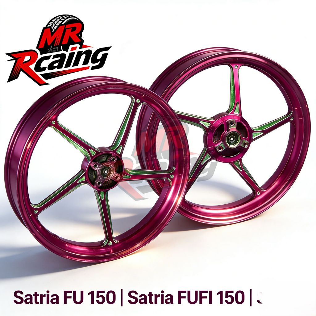 Velg Racing ENKEI AK 55 160/185x17 CUSTOM PNP Satria FU 150 | Satria FUFI 150 | Satria Hiu 2T - Orig