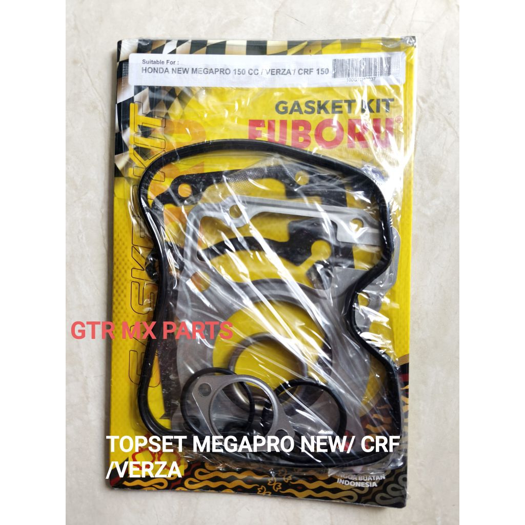 PAKING TOPSET FUBORU CRF 150 MEGAPRO NEW VERZA