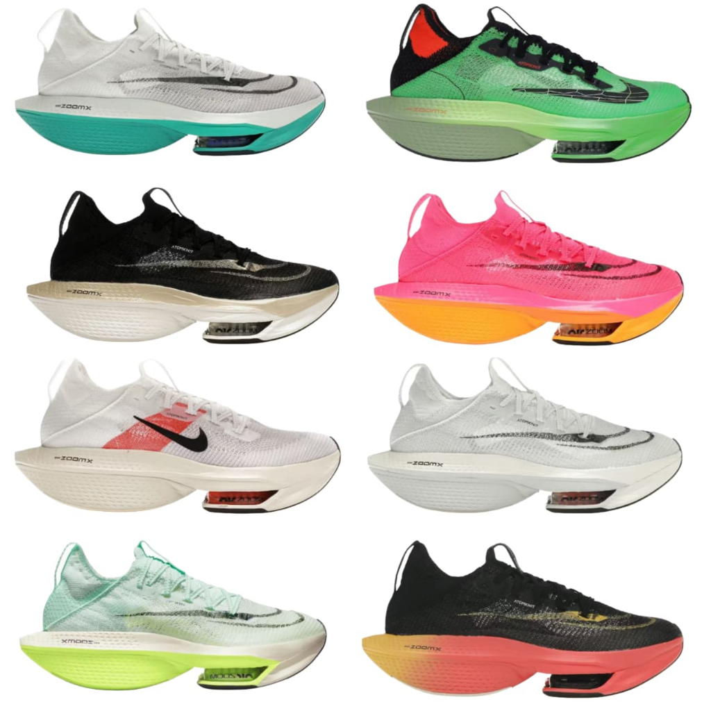 Nike Air Zoom Alphafly Next% 2 Flyknit Ekiden Zoom Pack /  White Clear Jade Deep Jungle / Ekiden Scr