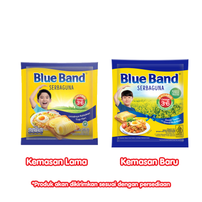 BLUEBAND MARGARINE SACHET 200GR SERBAGUNA CAKE AND COOKIES / Blueband Cake and Cookies