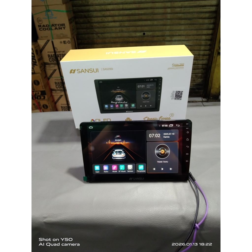 Head unit Android sansui classic GEN 3 Ram 2/32GB