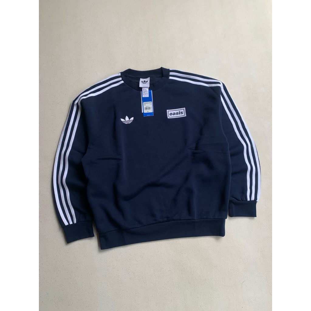 Adidas x Oasis Tour Oversized Crewneck Night Indigo