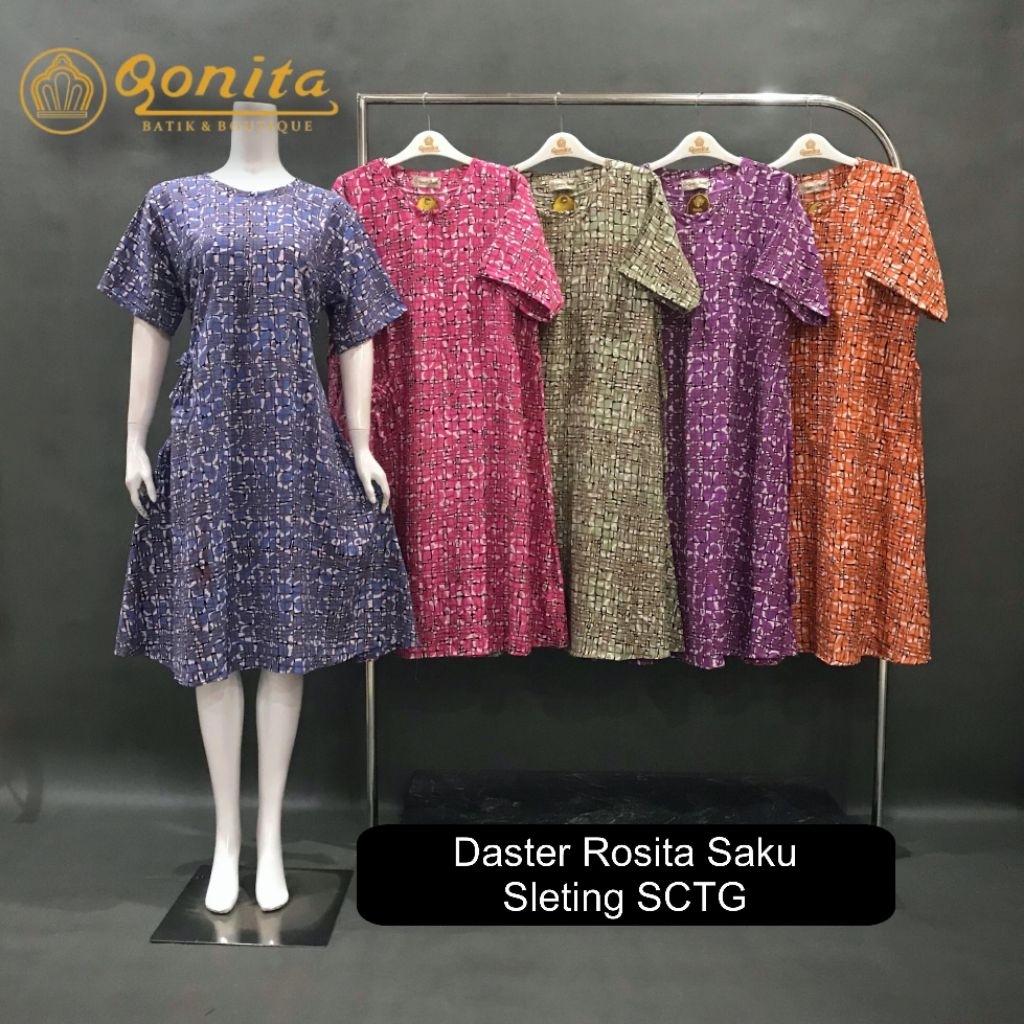 Daster qonita//batik qonita//batik pekalongan ori