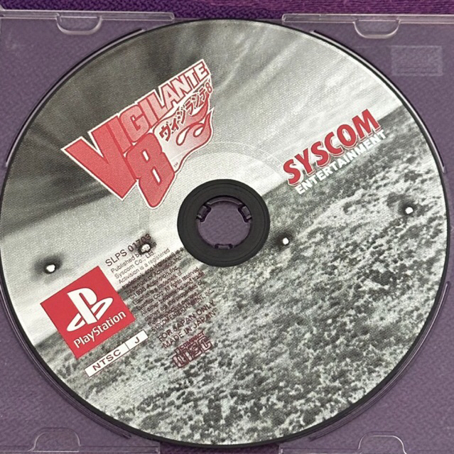kaset ps1 ori japan vigilante 8