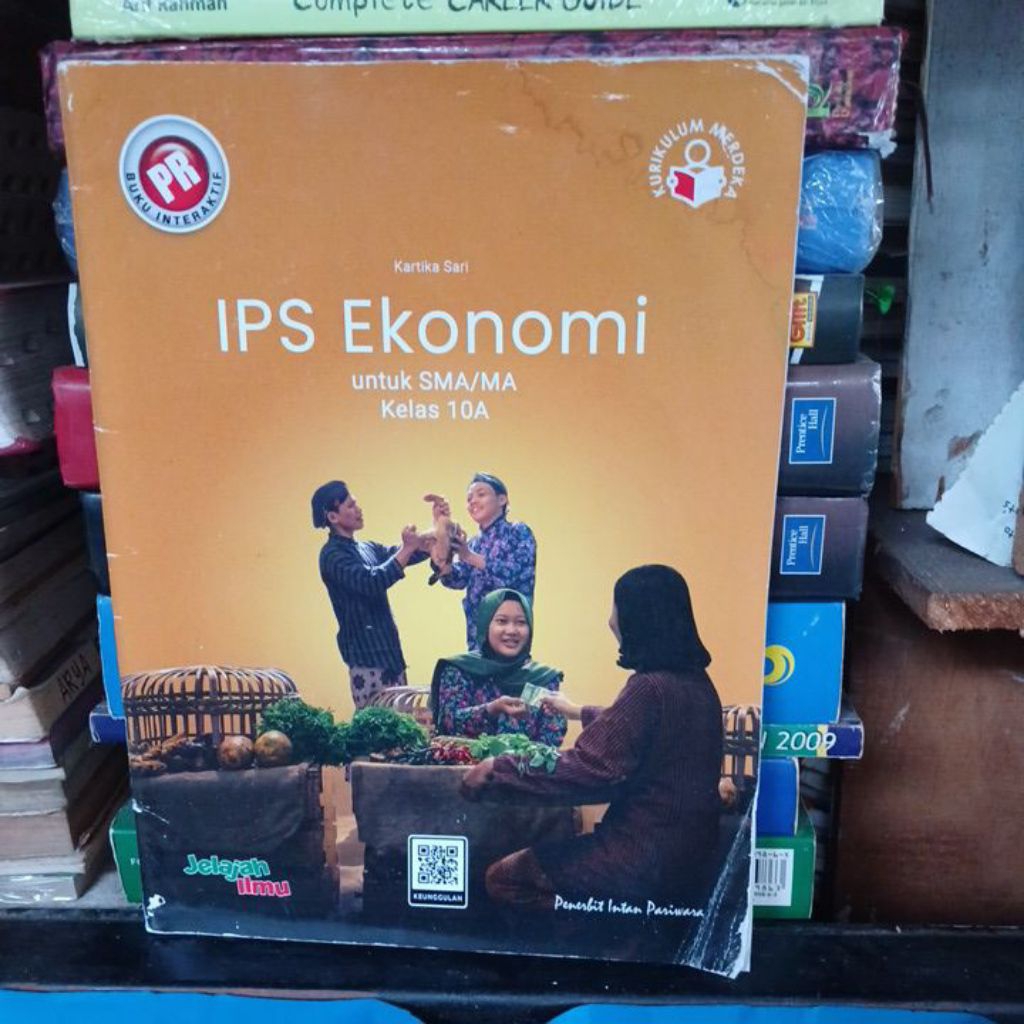 BUKU BEKAS ORIGINAL PR IPS EKONOMI SMA KELAS 10A KURIKULUM MERDEKA