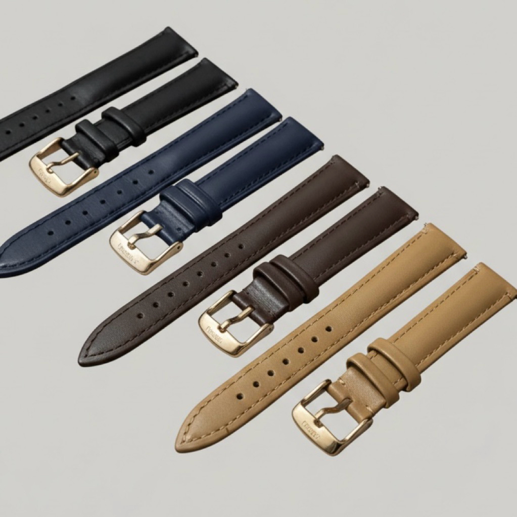 Tali Strap Jam Tangan Foss Kulit | Tali Kulit Jam Tangan | Tali Jam Fossil | Leather Strap Fossil