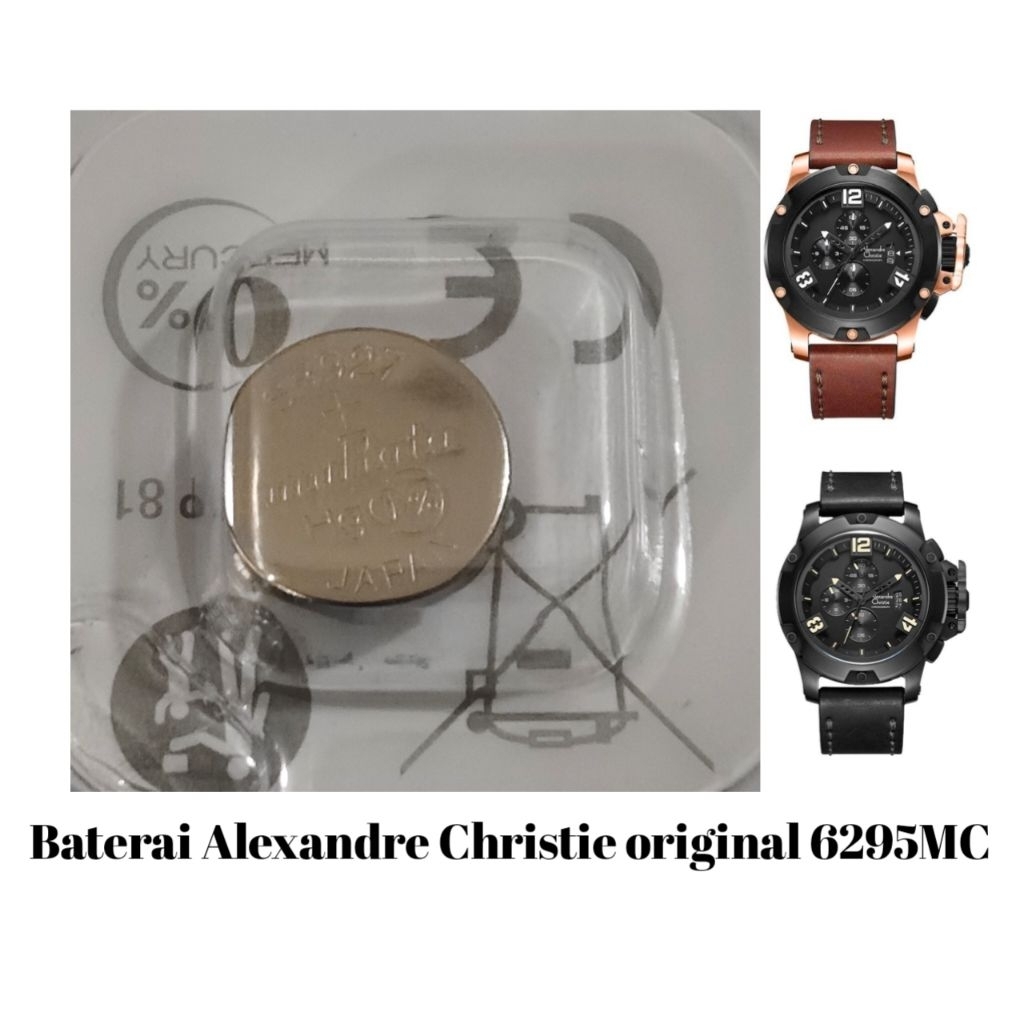 baterai Alexandre christie original 6295MC
