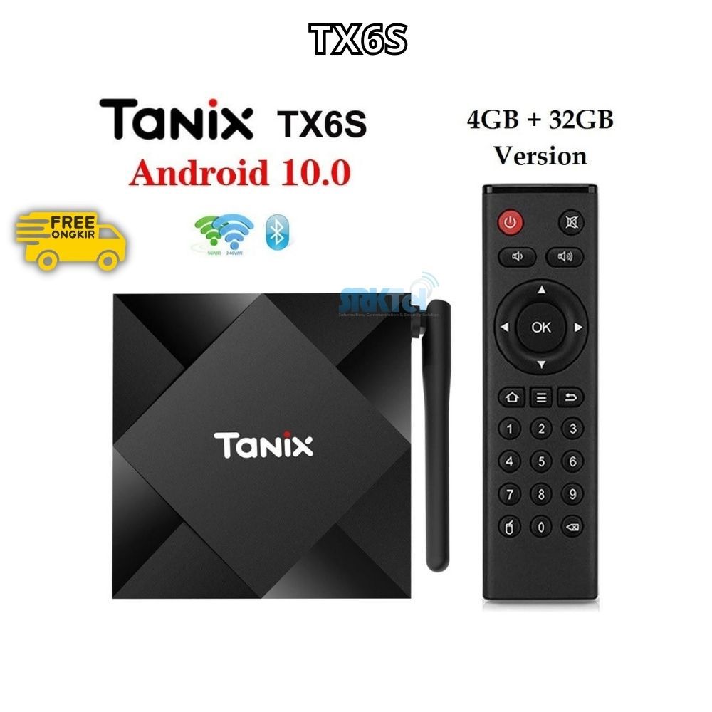 TX6S 4GB RAM 32GB ROM 8K Android Box TV
