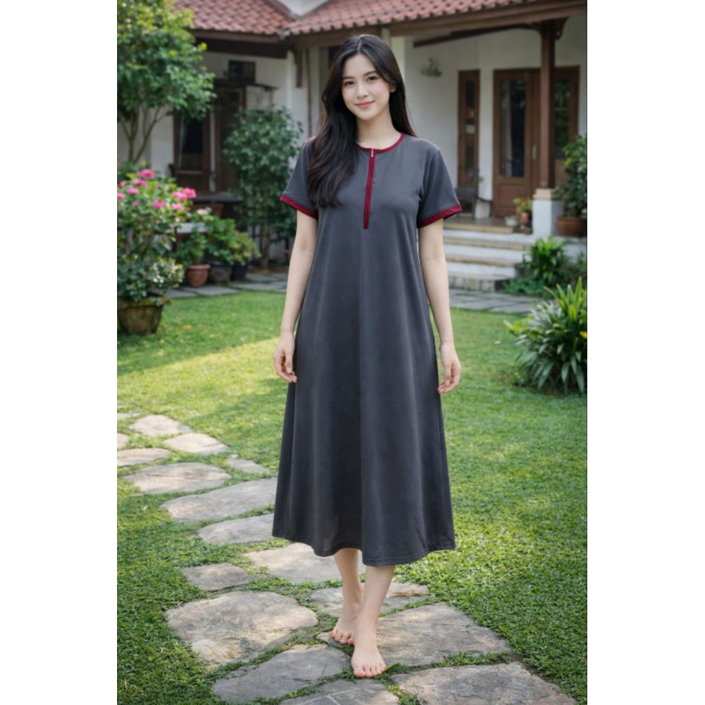 Daster A-Line sallsa– Spandek Jersey Premium