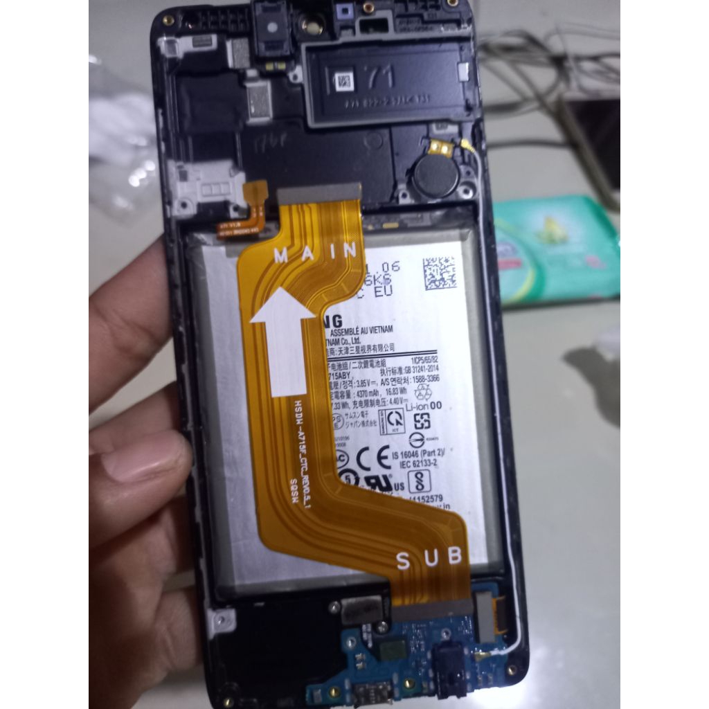 mesin Samsung galaxy A71