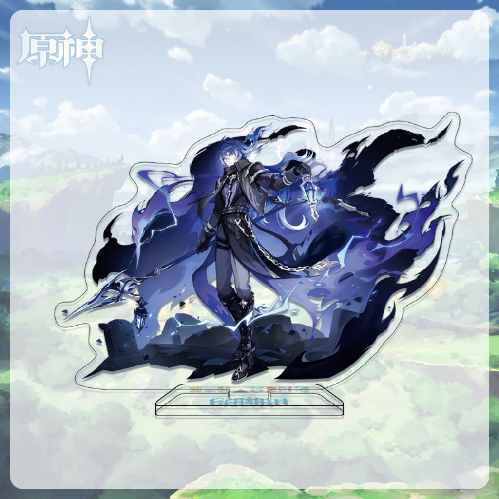 Genshin Impact Acrylic Standee SNEZHNAYA MONDSTADT: Diluc Flins Childe Arlecchino