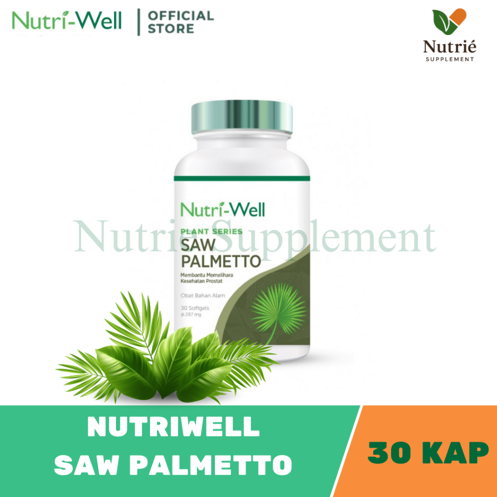 NUTRIWELL SAW PALMETTO 30 KAPSUL