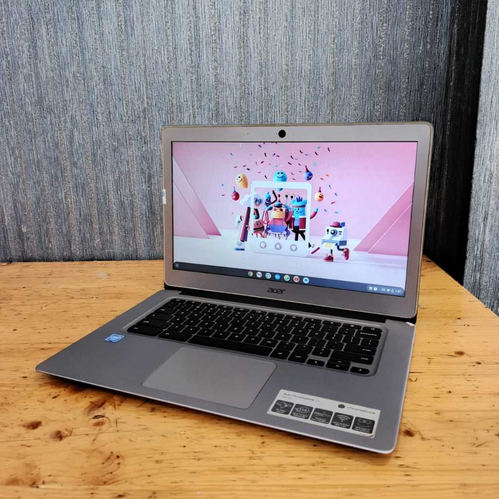 Acer ChromeBook CB3 - 431, OS Chromebook, Lengkap, Silver