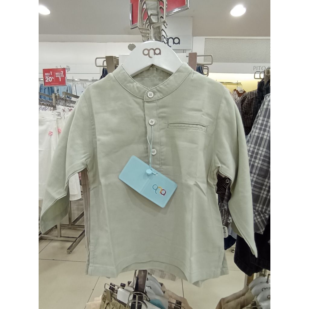 (Qna) Atasan Baju Koko- Premium- Model baru ukuran 1-4 tahun