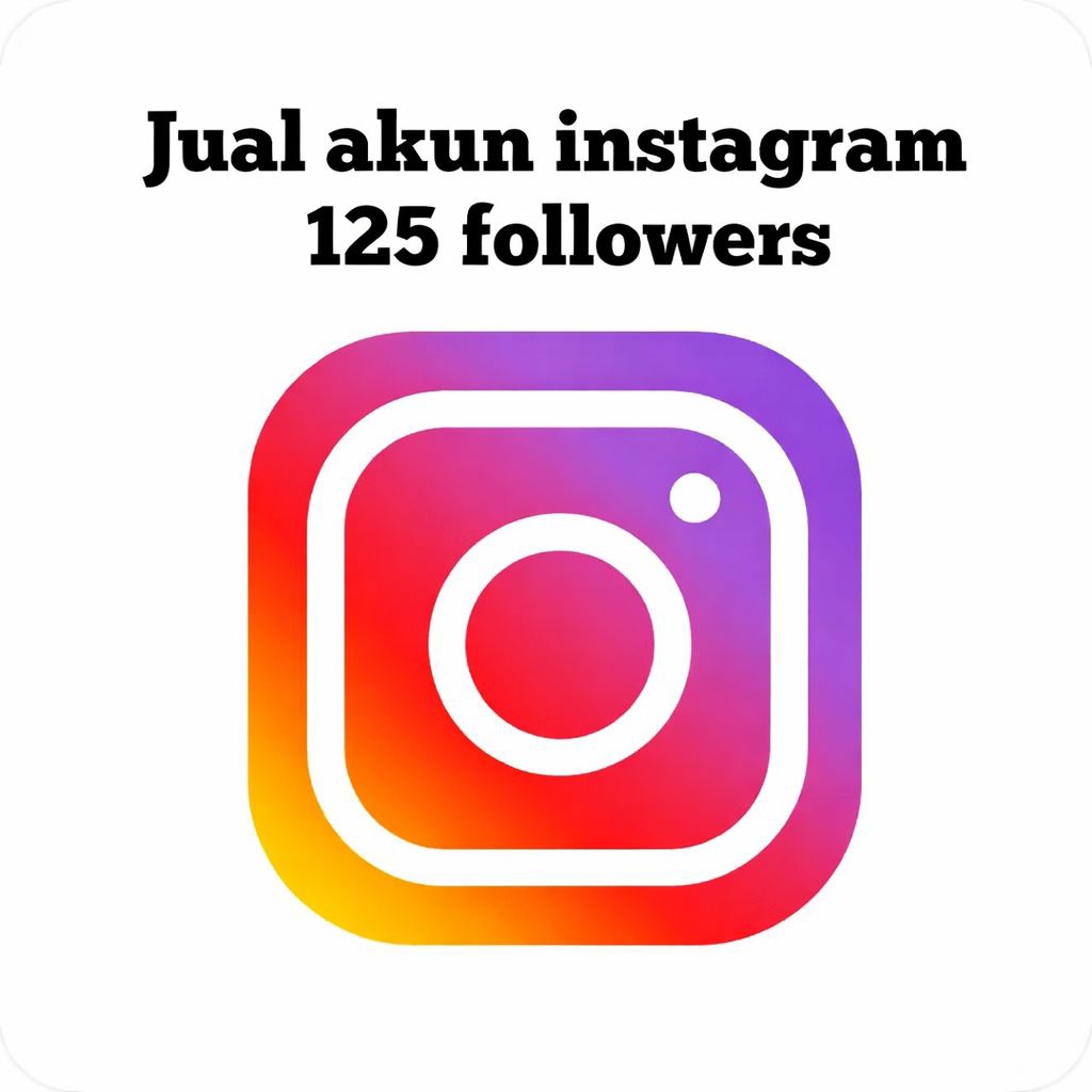 AKUN INSTAGRAM KECIL 125 FOLLOWERS INDO