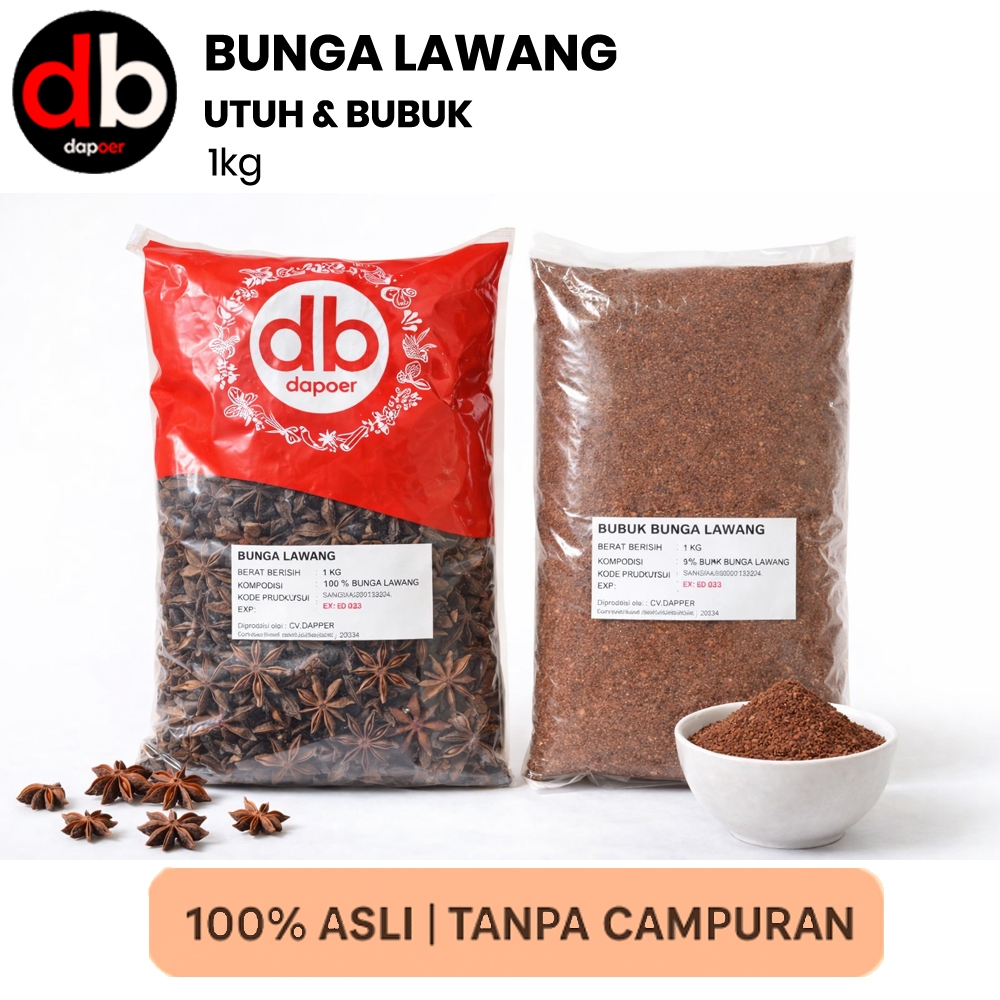 Pekak bunga Lawang | Pekak Utuh 1kg