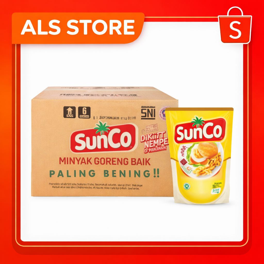 Sunco Minyak Goreng 2 Liter 1 Karton