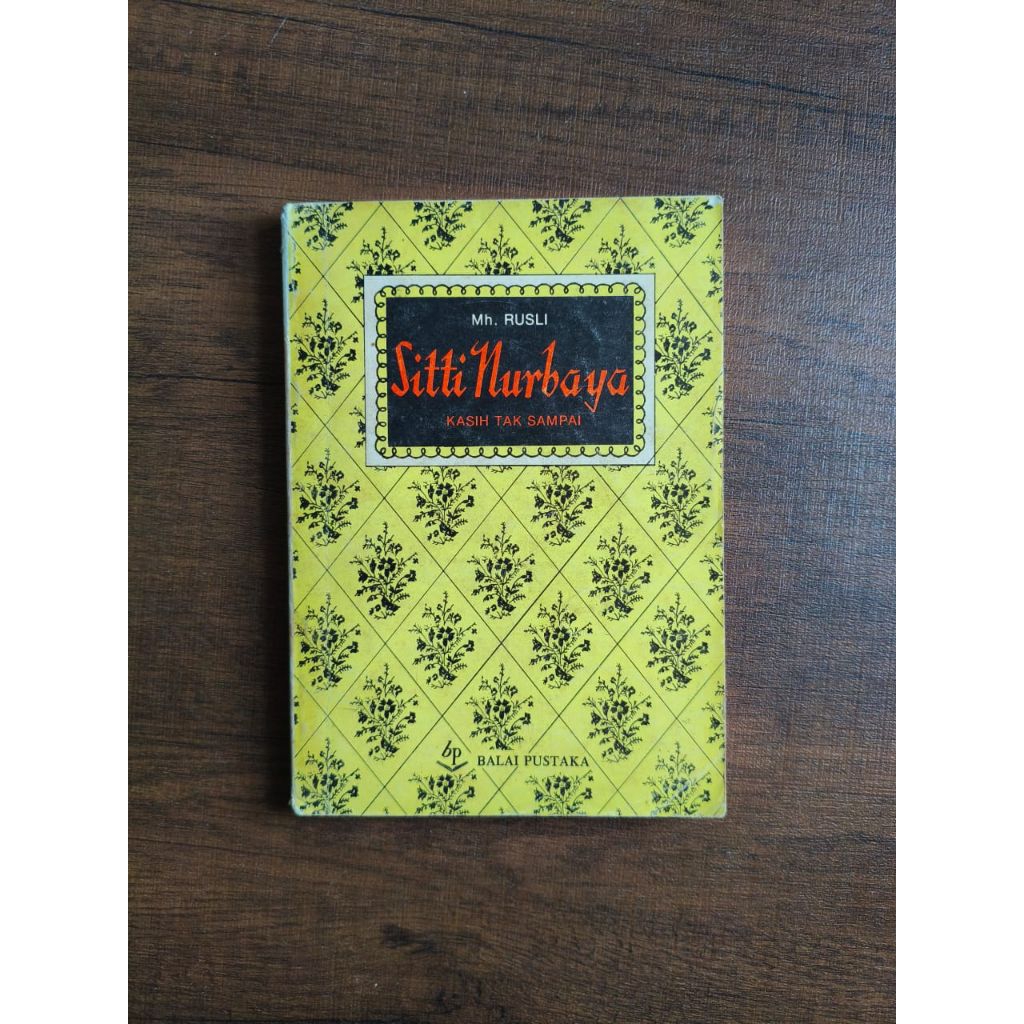 Sitti Nurbaya - Mh.Rusli