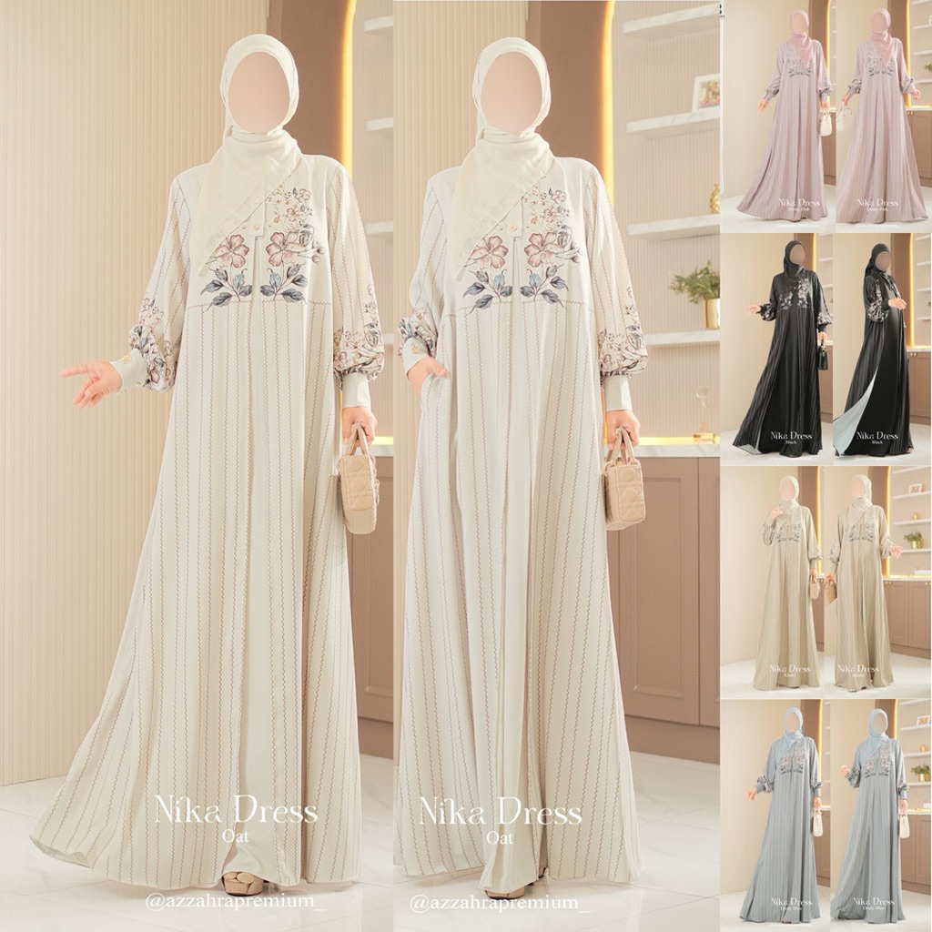 Nika Dress | Azzahra Premium | Dress Only