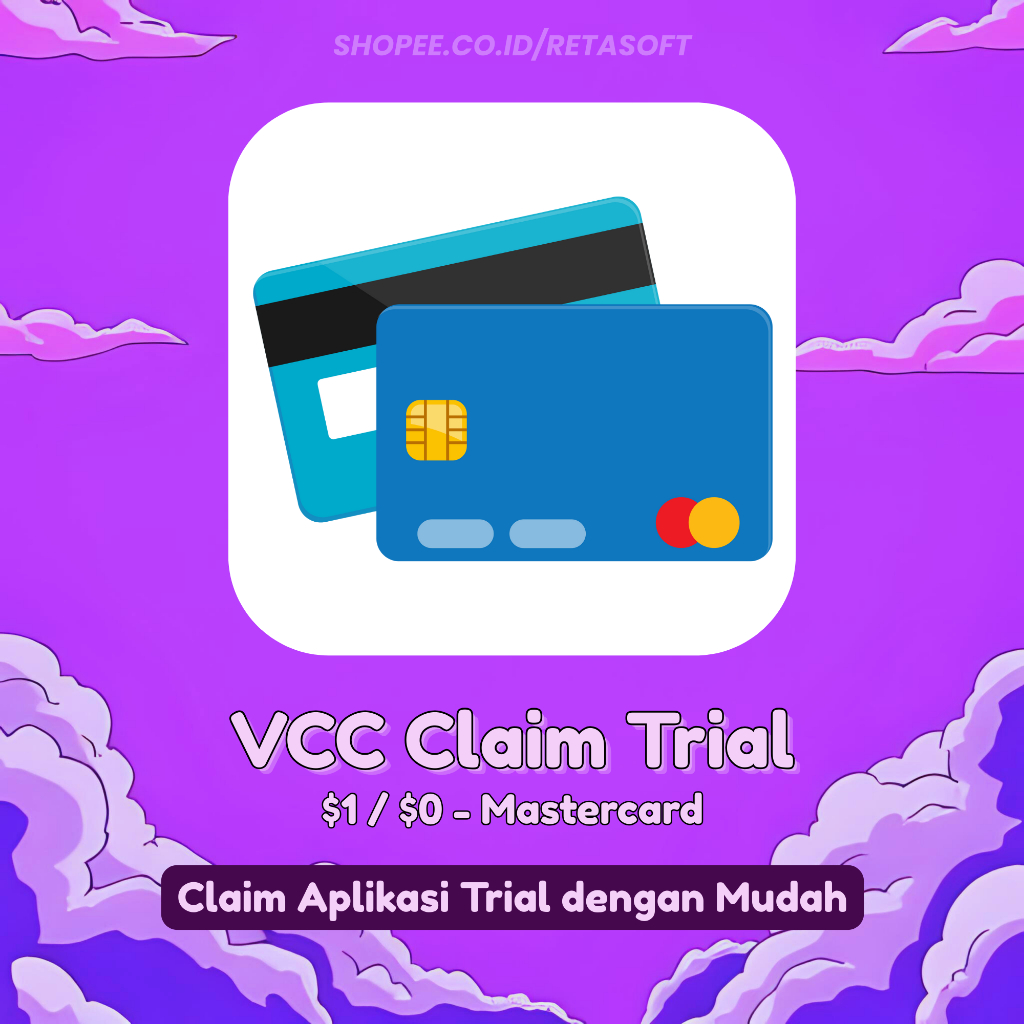 VCC Claim Free Trial | All Website & Apps | 100% Garansi