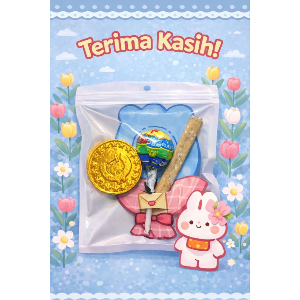 Mini Snack Gift/Hampers Mini/Amplop Lebaran/Hampers Lebaran/Snack Murah/Goodie Bag Mini/Snack Bag Cu