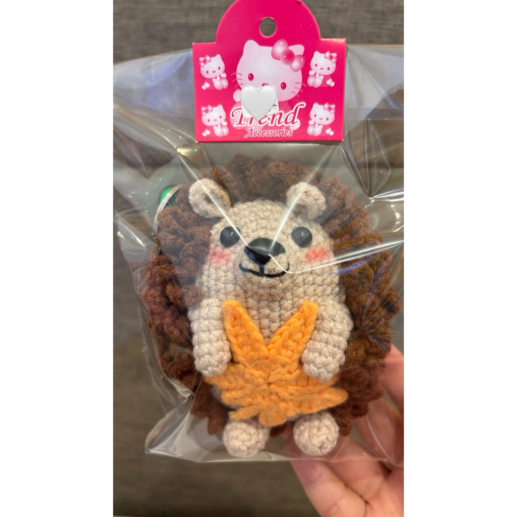CROCHET LANDAK / KEYCHAIN LANDAK / GANTUNGAN KUNCI LANDAK