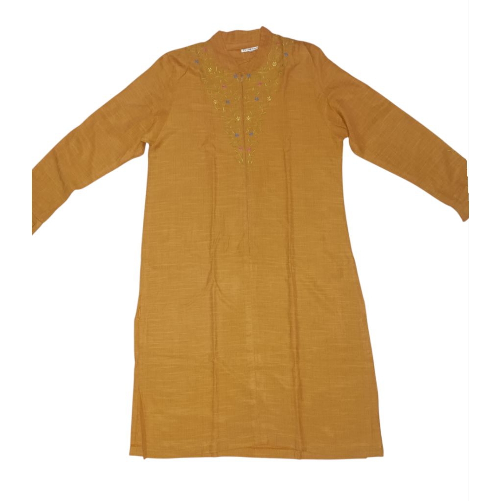 Tunik Orange Panjang