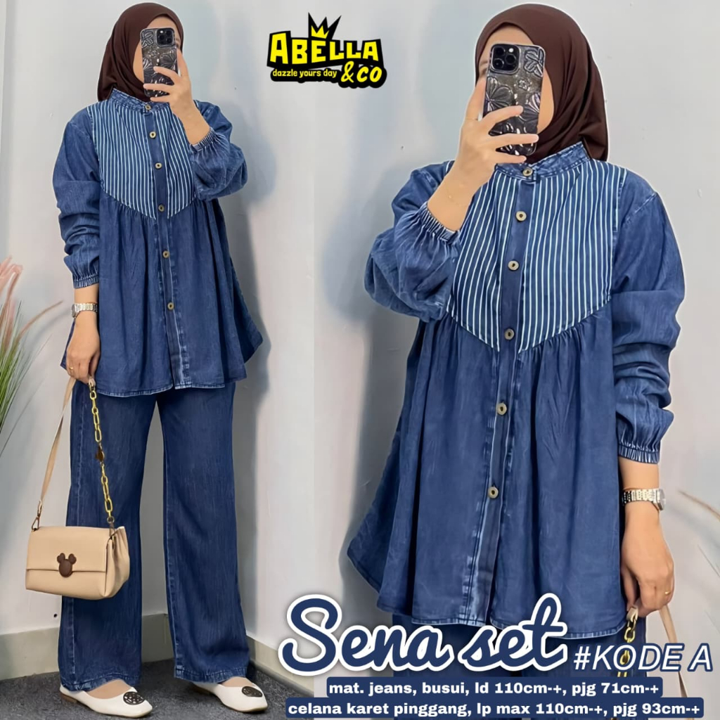 Pakaian Wanita HQ SENA SET From AbELLA FASHION STORE