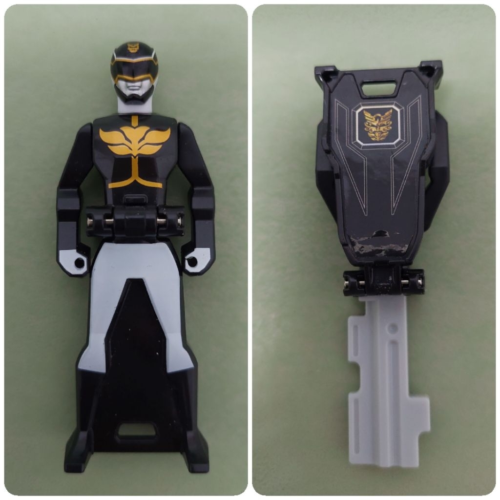 Ranger Key versi DX Original Bandai (Black Ranger)