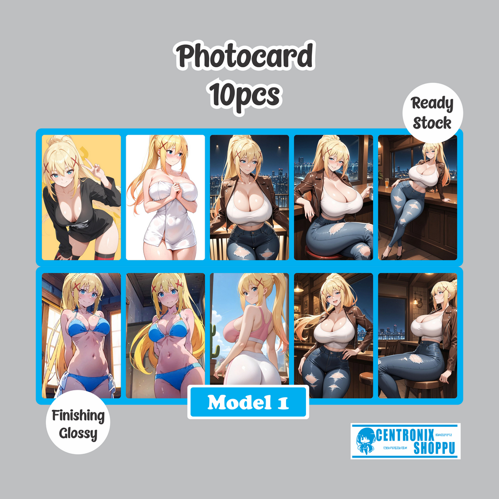 PHOTOCARD Darkness Konosuba - Photocard / Darkness Konosuba - 10pcs (Laminasi)