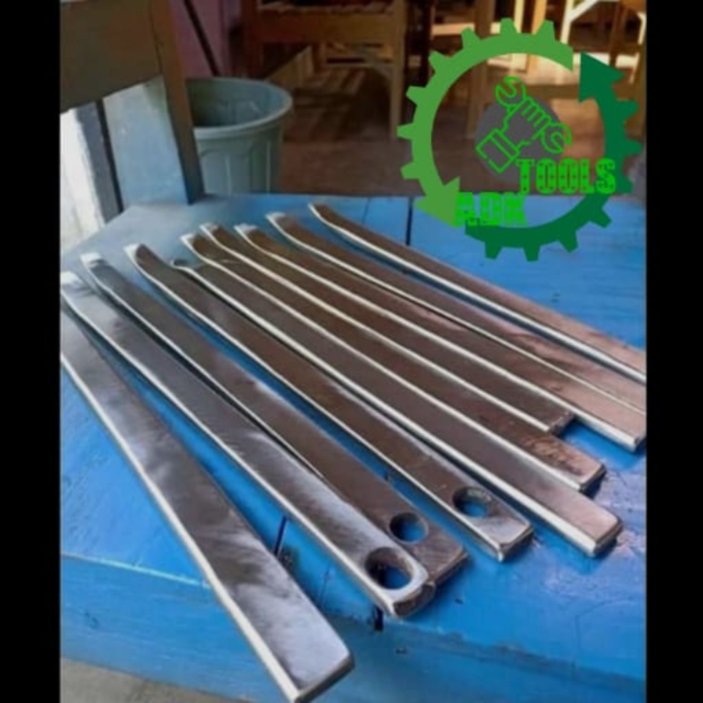 alat jugil ban motor/bahan per baja